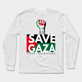 Free Palestine Long Sleeve T-Shirt